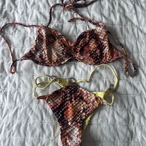 San Lorenzo Multicolor Sequin Bikini